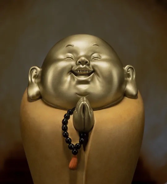 黄铜一尊弥勒佛