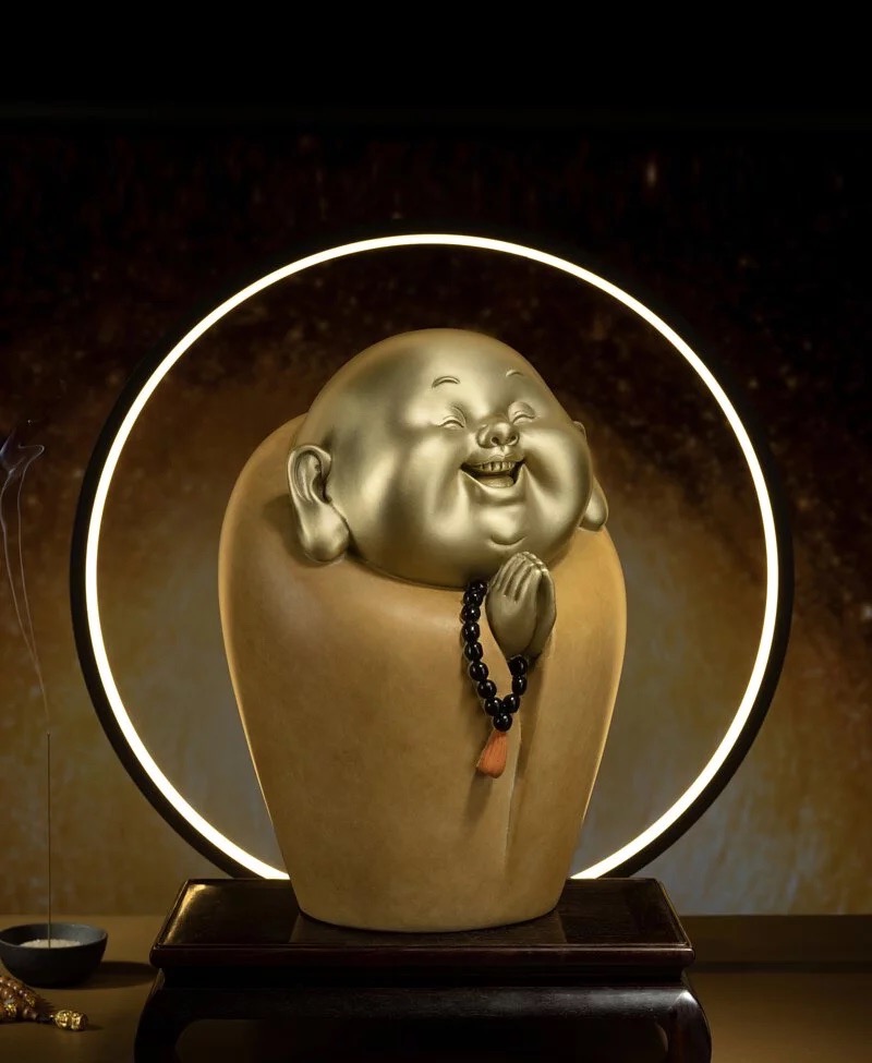 黄铜一尊弥勒佛